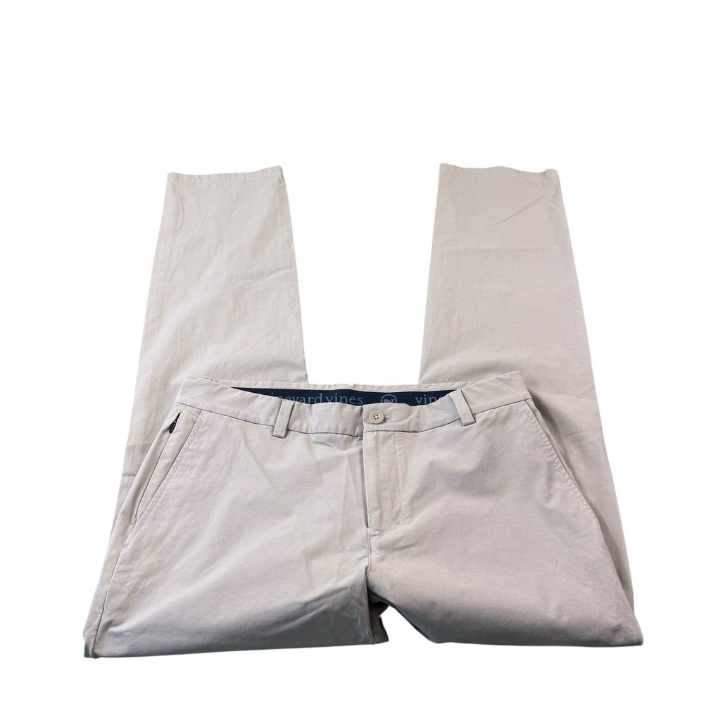 Vineyard Vines Brown On The Go Performance Men's Chino Pant‎ Size 33x32